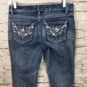 ❌SOLD❌Cato Premium Bootcut Blue Jeans Flap Pockets